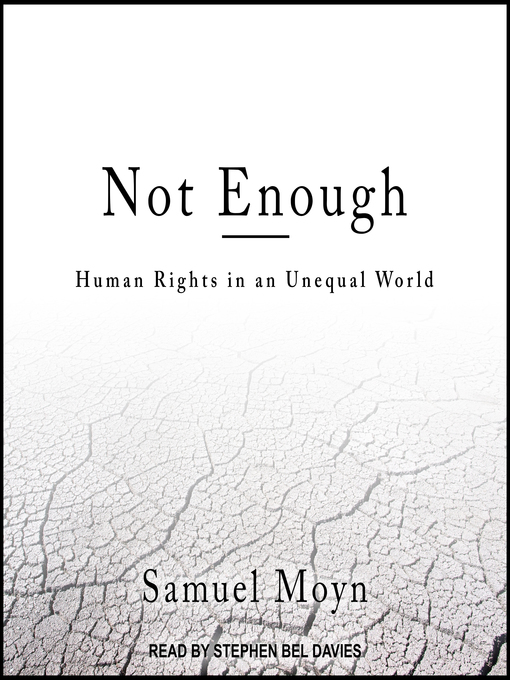 Cover image for Not Enough